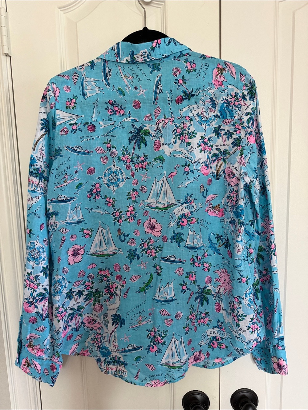 Lilly Pulitzer Elsa Button-Down - Picture 3 of 3